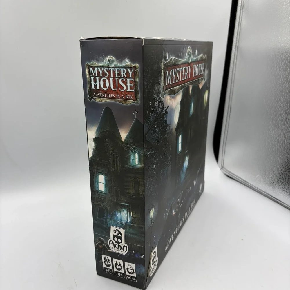 Mystery House: Escape Room In A Box Board Game From Cranio Creations - Complete